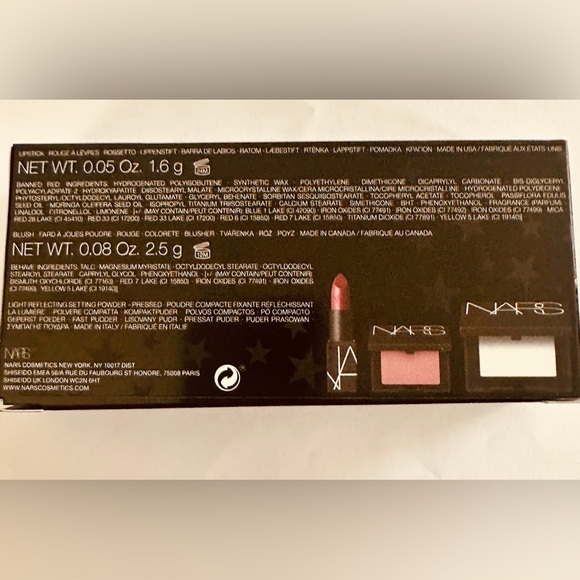 NARS π Instant Stardom Mini Face Set π Lipstick π Blush π Powder NIB $68 MSRP - Picture 11 of 11
